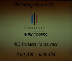 K2 Insider Conference