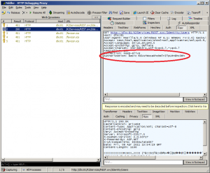 Authorization header in Fiddler